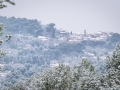 Ventabren sous la neige / Provence