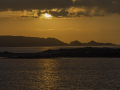 Pointe de port Le goff, Coucher de soleil