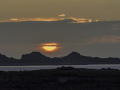 Pointe de port Le goff, Coucher de soleil