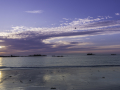 Port blanc, Coucher de soleil