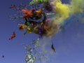 La compagnie art de la rue "Gratte ciel"