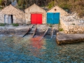 île de Korcula / hangar à bateaux
