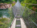 Buller Gorge Swing Bridge/Nouvelle Zélande