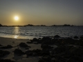 Port blanc/sunset