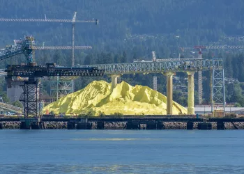 The Big Yellow Sulfur Pile