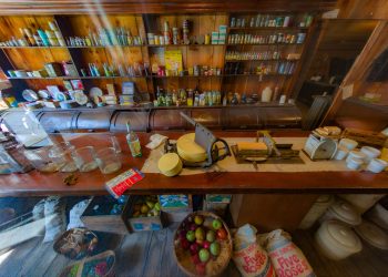 Supermarché de l'époque