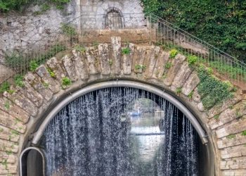 Douche automatique sur le canal
